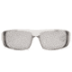 Spy Optic Logan Single Vision Prescription Sunglasses, Clear Smoke Frame, Gray W/Silver Mirror Lens-670939204143SV