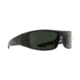 Spy Optic Logan Sunglasses, Black Frame, Happy Grey Green Polar Lens 670939038864