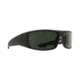 Spy Optic Logan Sunglasses, Soft Matte Black Frame, Happy Grey Green Polar Lens 670939973864