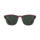 Spy Optic Loma Sunglasses, Translucent Garnet/Matte Black Frame, Happy Gray/Green Lens, 873498761863