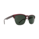 Spy Optic Loma Sunglasses, Translucent Garnet/Matte Black Frame, Happy Gray/Green Lens, 873498761863