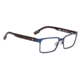 Spy Optic Malone Single Vision Prescription Eyeglasses, Matte Navy/Dark Tort Frame, 573351968000SV