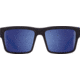 Spy Optic Montana Sunglasses, Soft Matte Black/Navy Tort Frame, Happy Gray Green Lens, 673407845503