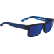 Spy Optic Montana Sunglasses, Soft Matte Black/Navy Tort Frame, Happy Gray Green Lens, 673407845503