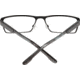 Spy Optic Nelson Progressive Prescription Eyeglasses, Matte Black/Gray Smoke Frame, 573444626000PR