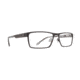 Spy Optic Nelson Progressive Prescription Eyeglasses, Matte Black/Gray Smoke Frame, 573444626000PR