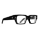Spy Optic Oslind 48 Men's Sunglasses, Black Frame, Demo w/ Spy+ Lens Print Lens, Extra Small, 115706