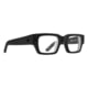 Spy Optic Oslind 48 Men's Sunglasses, Matte Black Frame, Demo w/ Spy+ Lens Print Lens, Extra Small, 115707