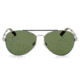 Spy Optic Parker Sunglasses w/ Silver Frame &amp; Grey Green Polarized Lens
