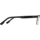 Spy Optic Paxton Progressive Prescription Eyeglasses, Matte Black/Black Blue Horn Frame, 573356456000PR