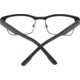 Spy Optic Paxton Progressive Prescription Eyeglasses, Matte Black/Black Blue Horn Frame, 573356456000PR