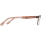 Spy Optic Paxton Progressive Prescription Eyeglasses, Matte Deep Brown/Pink Smoke Frame, 573356832000PR