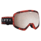 Spy Optic Platoon Ski Goggles - Masked RedFrame, Happy Bronze W/ Silver Mirror &amp; Happy Rose W/ Dark Blue Spectra Lens, 312012160291