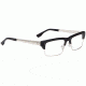 Spy Optic Progressive Prescription Eyeglasses - Flint 51 - Matte Blk/Matte Silver Frame SRX00095PROG