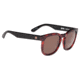 Spy Optic Quinn Single Vision Prescription Sunglasses, Alana Red Tortoise/Black Frame, 673179431865SV