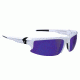 Spy Optic Rivet Sunglasses w/ Matte White Frame &amp; Bronze Blue Spectra Lens