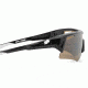 Spy Optic Screw Sunglasses w/ Black Frame &amp; Bronze Silver Mirror Lens
