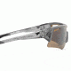 Spy Optic Screw Sunglasses w/ Clear Smoke &amp; Bronze Black Mirror Lens