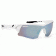 Spy Optic Screw Sunglasses w/ White Frame &amp; Bronze Blue Spectra Lens