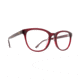 Spy Optic Shea Single Vision Prescription Eyeglasses, Garnet Frame, 573510052000SV
