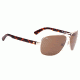 Spy Optic Showtime Single Vision Prescription Sunglasses, Gold W/Classic Tortoise Frame, 672036214865SV