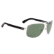 Spy Optic Showtime Single Vision Prescription Sunglasses, Silver W/Black Frame, 672036247863SV