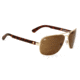 Spy Optic Showtime Single Vision Prescription Sunglasses, Gold Frame, Bronze Lens-672036274069SV