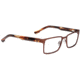 Spy Optic Single Vision Prescription Eyeglasses - Corbin 53 - Mahogany Frame SRX00069RX