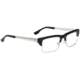 Spy Optic Single Vision Prescription Eyeglasses - Flint 51 - Matte Blk/Matte Silver Frame SRX00095RX