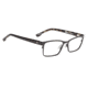 Spy Optic Sonny Single Vision Prescription Eyeglasses, Matte Black/Black Tort Frame, 573354830000SV