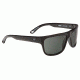 Spy Optic Angler Single Vision Prescription Sunglasses, Black Frame, Happy Grey Green Lens-673237038863SV