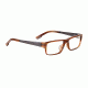 Spy Optic Prescription Eyeglasses Bixby Single Vision Brown Horn Frame