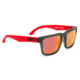 Spy Optic Helm Bifocal Prescription Sunglasses, Cherry Bomb Frame, Grey w/Red Spectra Lens-673015094130BI