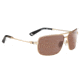 Spy Optic Leo Progressive Prescription Sunglasses, Brass Frame, Happy Bronze Lens-673238801865PR