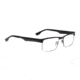Spy Optic Rocco Eyeglasses - Matte Black/Silver Frame &amp; Clear Lens SRX00062