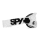 Spy Optic Targa 3 MX Goggles w/ White Sabbath Frame &amp; Clear Antifog Lens w/ Posts