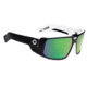 Spy Optic Touring Sunglasses, Whitewall Frame, Happy Bronze W/ Green Spectra Lens 670795209225