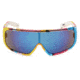 Spy Optic Tron Sunglasses w/ MC 93 Helmet Frame &amp; Grey Blue Spectra Mirror Lens