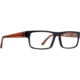 Spy Optic Vaughn 54 Men's Sunglasses, Matte Black Trans Sepia Frame, Demo w/ Spy+ Lens Print Lens, Medium/Large, 93951