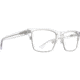 Spy Optic Weston 5050 57 Men's Sunglasses, Crystal Silver Matte Frame, Demo w/ Spy+ Lens Print Lens, Large, 43501