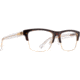 Spy Optic Weston 5050 57 Men's Sunglasses, Dark Tort Crystal Frame, Demo w/ Spy+ Lens Print Lens, Large, 95052