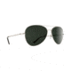 Spy Optic Whistler Sunglasses, Silver Frame, Happy Gray Green Polar Lens, Polarized, 673424566864