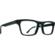 Spy Optic Zade 54 Men's Sunglasses, Black Matte Frame, Clear Lens, Medium, 43400