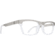 Spy Optic Zade 54 Men's Sunglasses, Silver Clear Matte Frame, Clear Lens, Medium, 43506