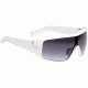 670373638044 Shiny White frame, Black Fade lenses