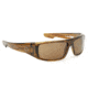 Spy Optics Logan Sunglasses with Brown Stripe Tortoise Frame / Bronze Polarized Lenses 670939316074
