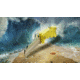 Spyderco Assist Salt Lightweight Yellow Combination Edge Knife C79PSYL