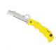 Spyderco Assist Salt Lightweight Yellow Combination Edge Knife C79PSYL