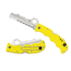 Spyderco Assist Salt Lightweight Yellow Combination Edge Knife C79PSYL