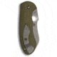 Spyderco Bombshell Flash Batch Folding Knife, 2.98in, CPM 20CV, G10, Olive Drab G-10, C250GTIP